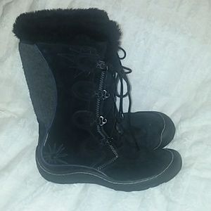 Privo by Clarks Black Winter Boots
